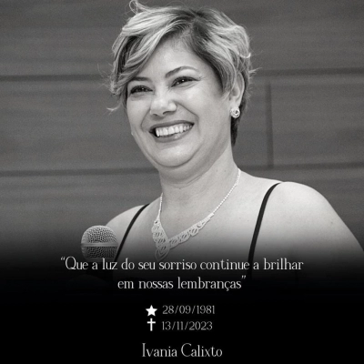 Morre aos 42 anos, a vereadora de Iperó, Ivânia Calixto