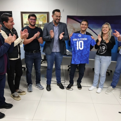Deputado federal Marcos Pereira faz visita à Câmara Municipal de Sorocaba