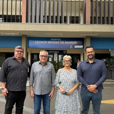 Fábio Simoa realiza visita e reunião no Conjunto Hospitalar de Sorocaba