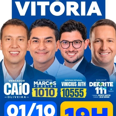 Encontro da Vitória reunirá lideranças políticas em Sorocaba na próxima quinta-feira