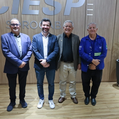 Presidente da Câmara visita nova diretoria regional do Ciesp Sorocaba