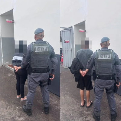 Casal procurado pela Justiça é preso durante operação do BAEP e GAECO
