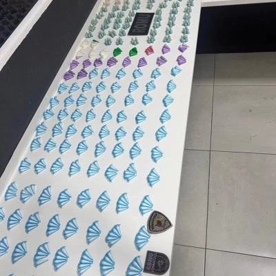 GCM apreende 1.063 porções de drogas durante patrulhamento no Trujillo
