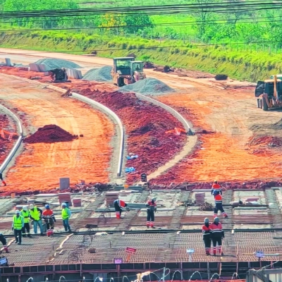 Estrutura da ponte que ligará o Parque São Bento ao Carandá chega a 90% de execução