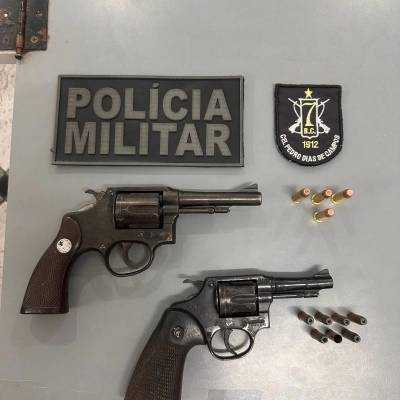 Homem é preso por tentativa de feminicídio e porte ilegal de arma