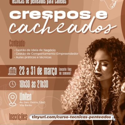 Secretaria da Mulher abre inscrições para curso gratuito de penteados para cabelos afro