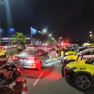 Detran, Semob e PM realizam a Operação “Direção Segura Integrada” (ODSI) na noite de sábado (6)