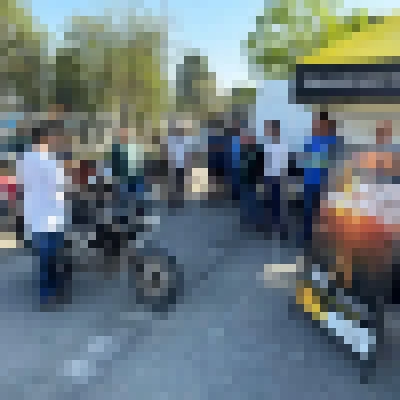 Servidores do Saae/Sorocaba recebem ação educativa “Motociclista Seguro” como parte da Campanha Maio Amarelo