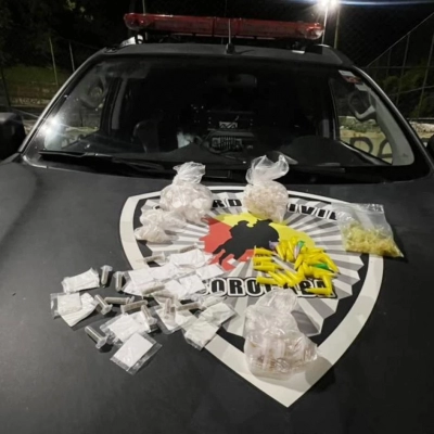 GCM recolhe 306 porções de drogas durante patrulhamento na Vila Haro