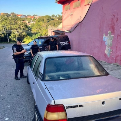 Veículo furtado é recuperado pela GCM no Jardim Maria Eugênia