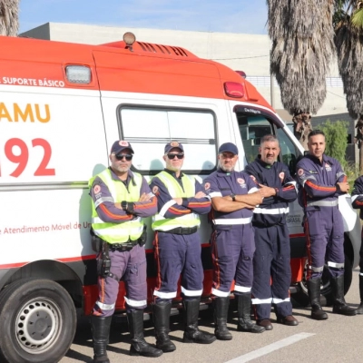 Samu realiza treinamento para condutores em vias públicas no Jardim Ibiti do Paço