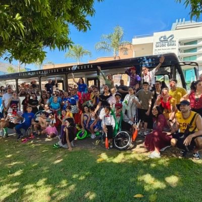 Arte e turismo marcaram o City Tour no domingo (29)