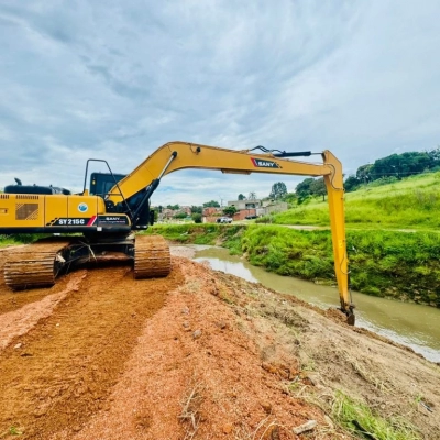 Saae/Sorocaba realiza limpeza e manutenção preventiva de córrego no Jardim Itapemirim e Marli