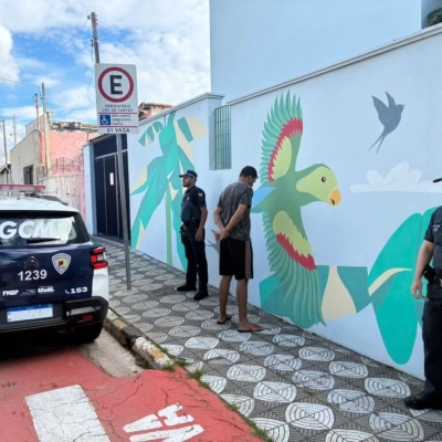 GCM prende foragido da Justiça com apoio do sistema Smart Sampa Sorocaba