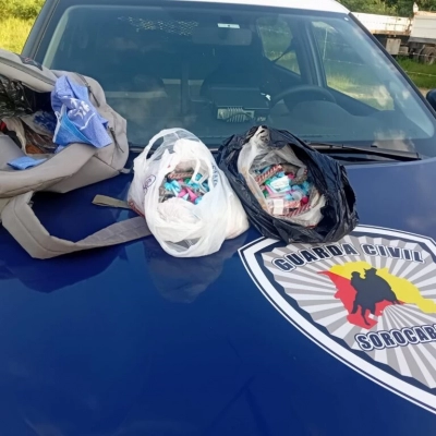 GCM apreende 702 porções de entorpecentes em Brigadeiro Tobias