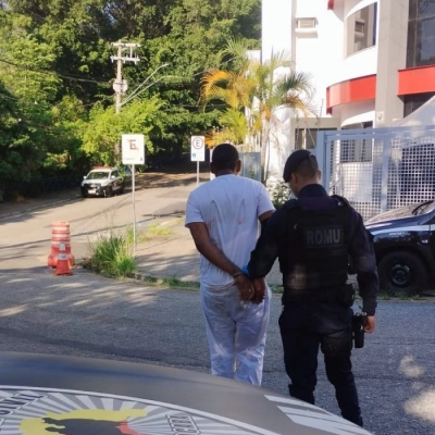 GCM detém homem acusado de violência doméstica e importunação sexual neste sábado (6)
