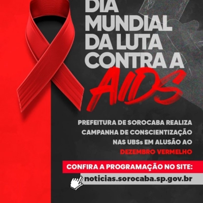 UBSs realizam ações educativas alusivas à campanha Dezembro Vermelho