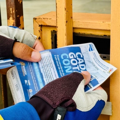 Saae/Sorocaba orienta nas contas de consumo sobre uso consciente e economia de água