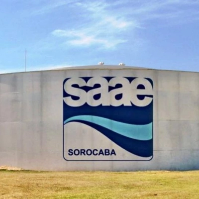 Saae/Sorocaba executa manutenção preventiva no Centro de Distribuição Herbert de Souza nesta quarta-feira (4)
