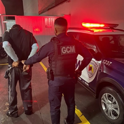 GCM detém homem por furto de fios elétricos em prédio comercial no Centro