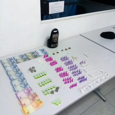 Guarda Civil Municipal detém suspeito por tráfico de drogas no Jardim Nova Manchester