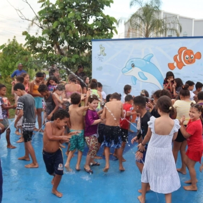 Prefeitura de Sorocaba entrega obra de miniparque aquático no Jardim Carandá