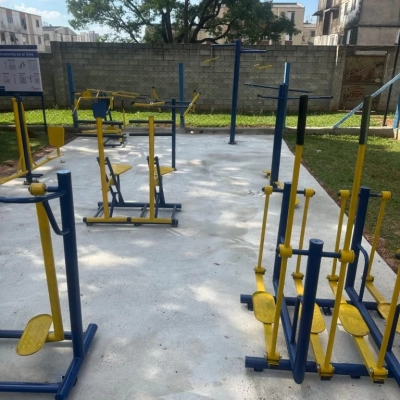 Prefeitura de Sorocaba entrega academia ao ar livre no Ipatinga
