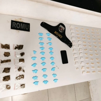 GCM detém indivíduo por tráfico de drogas durante patrulhamento em praça no Parque Três Meninos