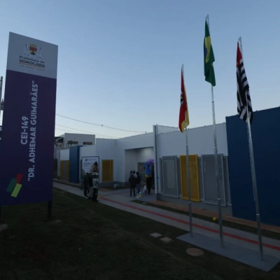 Prefeitura de Sorocaba entrega nova creche no Jardim Novo Horizonte