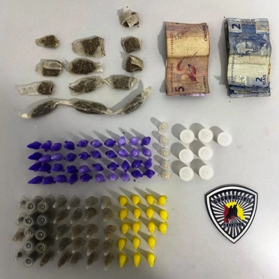 GCM flagra homem com drogas durante patrulhamento no Jardim São Guilherme