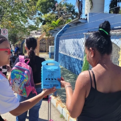 Volta às aulas e Carnaval são destaques das ações educativas de trânsito da Semob em fevereiro