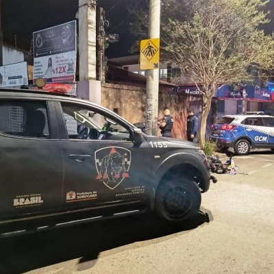 GCM detém condutor por embriaguez ao volante, porte de drogas e tentativa de fuga