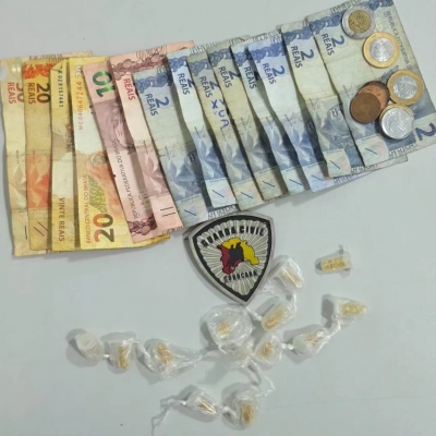 GCM detém homem por tráfico de drogas no bairro Pinheiros