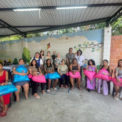 Encontro reúne gestantes acompanhadas pelo Programa Criança Feliz