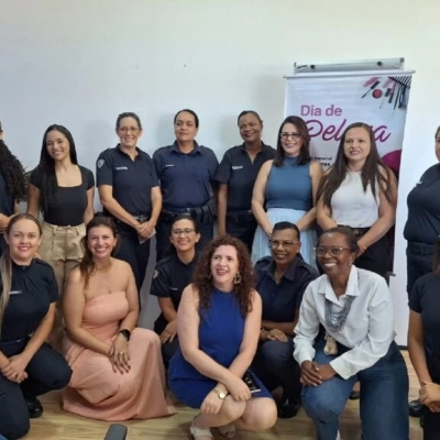 Secretaria da Mulher realiza Dia de Beleza voltado a guardas civis municipais femininas nesta segunda-feira (23)