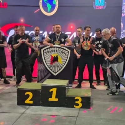 Atleta da GCM de Sorocaba conquista pódio no Arnold Sports Festival South