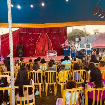 Caravana Cultural leva alegria, diversão e cidadania às famílias do bairro Ana Paula Eleutério
