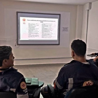 Samu realiza capacitação para condutores de veículos de emergência