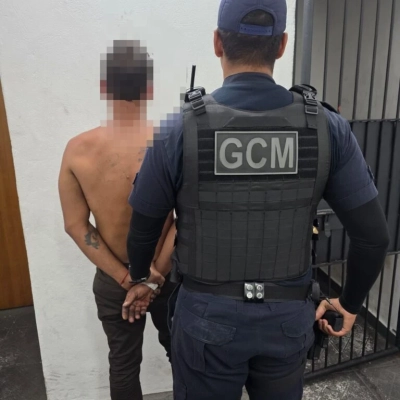 GCM presta apoio ao Samu e detém suspeito de agredir mulher na Vila Jardini