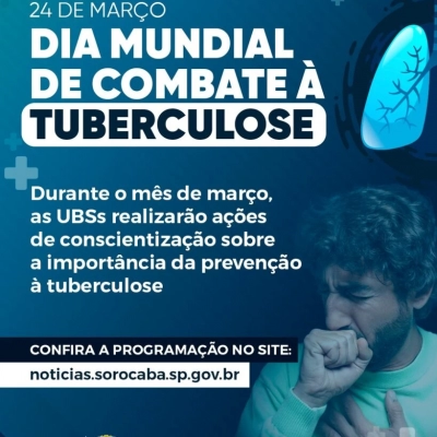 UBSs realização de conscientização sobre o combate e prevenção à tuberculose
