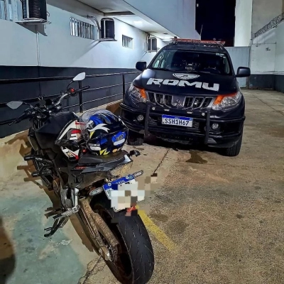 GCM localiza motocicleta minutos após furto em Sorocaba