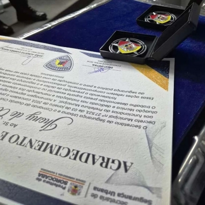 Secretaria de Segurança Urbana homenageia GCMs por destaque operacional em Sorocaba
