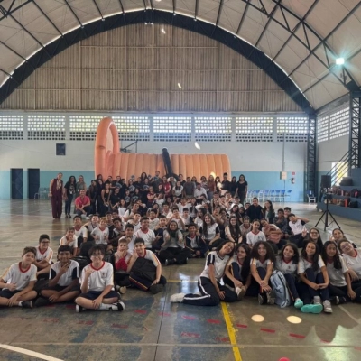 Escola municipal de Sorocaba recebe ação educativa sobre saúde auditiva no Dia Mundial da Audição