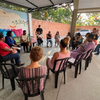 Encontro reúne gestantes na Pastoral do Menor do Nova Esperança