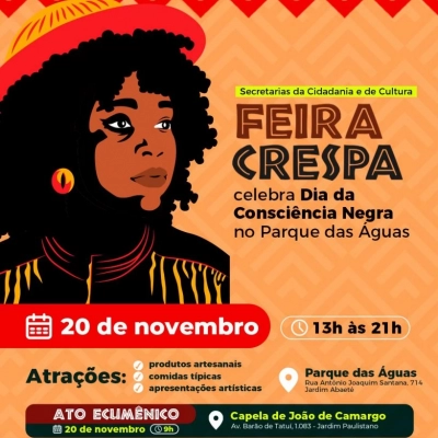 Confira as atrações musicais da Feira Crespa