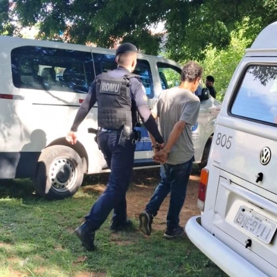 GCM detém procurado pela Justiça em área verde no Jardim dos Estados