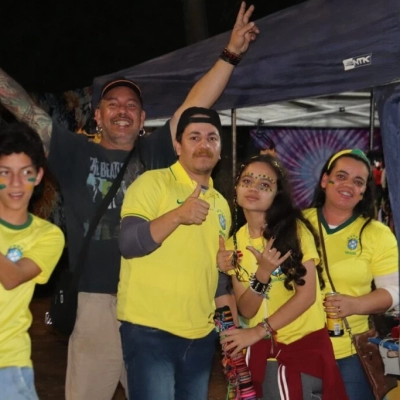 Telão no Parque Campolim transmite segundo jogo da Seleção Brasileira nesta sexta-feira (19)
