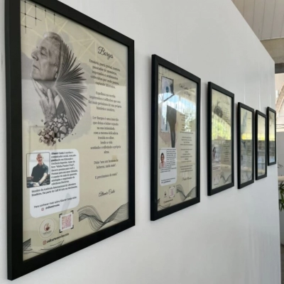 Exposição “Jardim Secreto dos Sonhos – Ecos de Frida e Borges” é atração gratuita na Biblioteca Municipal de Sorocaba