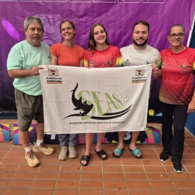 Sorocaba conquista sete medalhas de ouro no Campeonato Paulista de Paranatação de Inverno