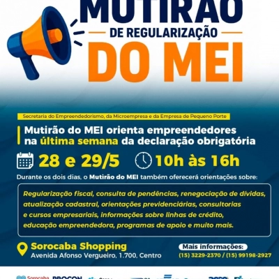 Mutirão do MEI orienta empreendedores na última semana da declaração obrigatória